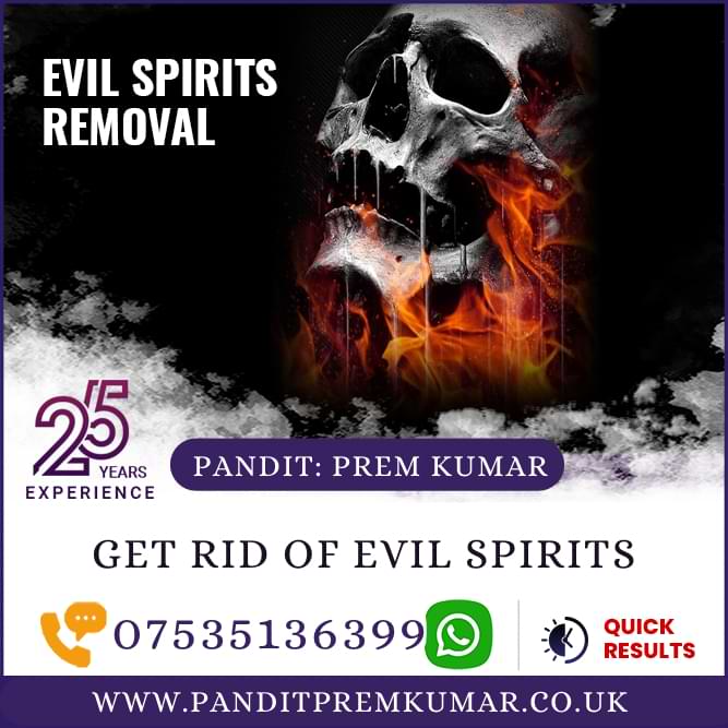 Get rid of evil spirit removal